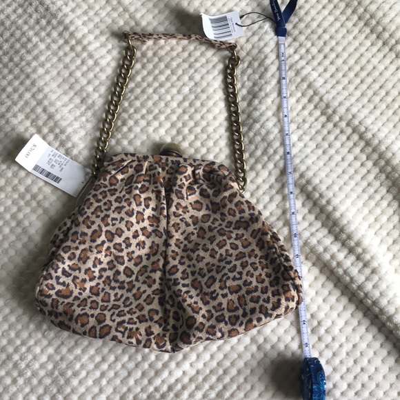 Say What? Vintage faux leather cheetah leopard bag Brand New Still with tags. - Picture 8 of 9